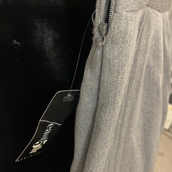 NWT Gray East 5th A-line skirt with panels and darts Size 12 - Picture 3 of 5